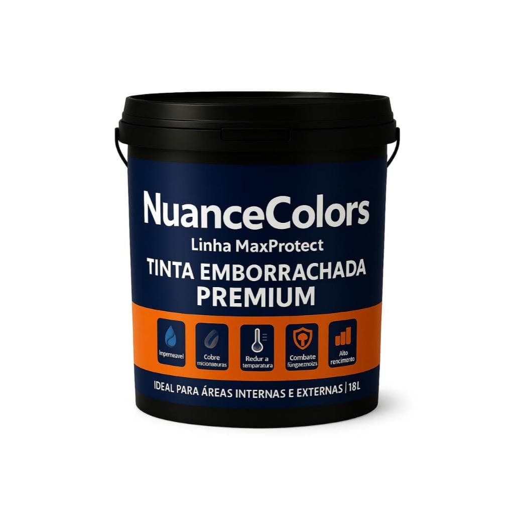 Borracha Liquida Impermeabilizante 20Kg Sela trinca Combate o Mofo - NuanceColors 14Kg - Blindagem