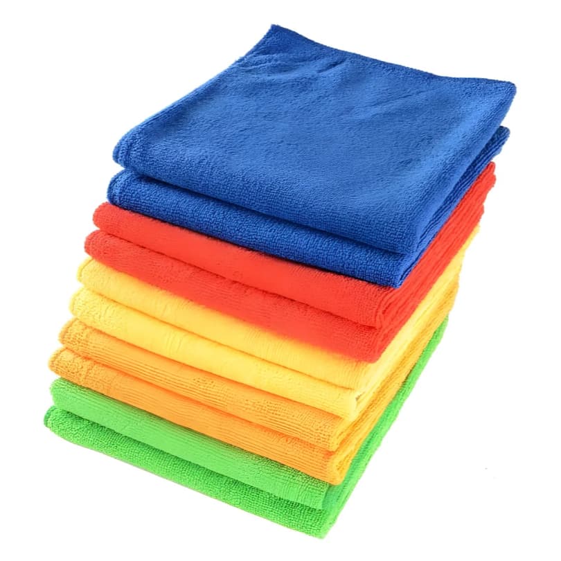 Kit 10 Panos De Limpeza Microfibra alta absorção Multiuso