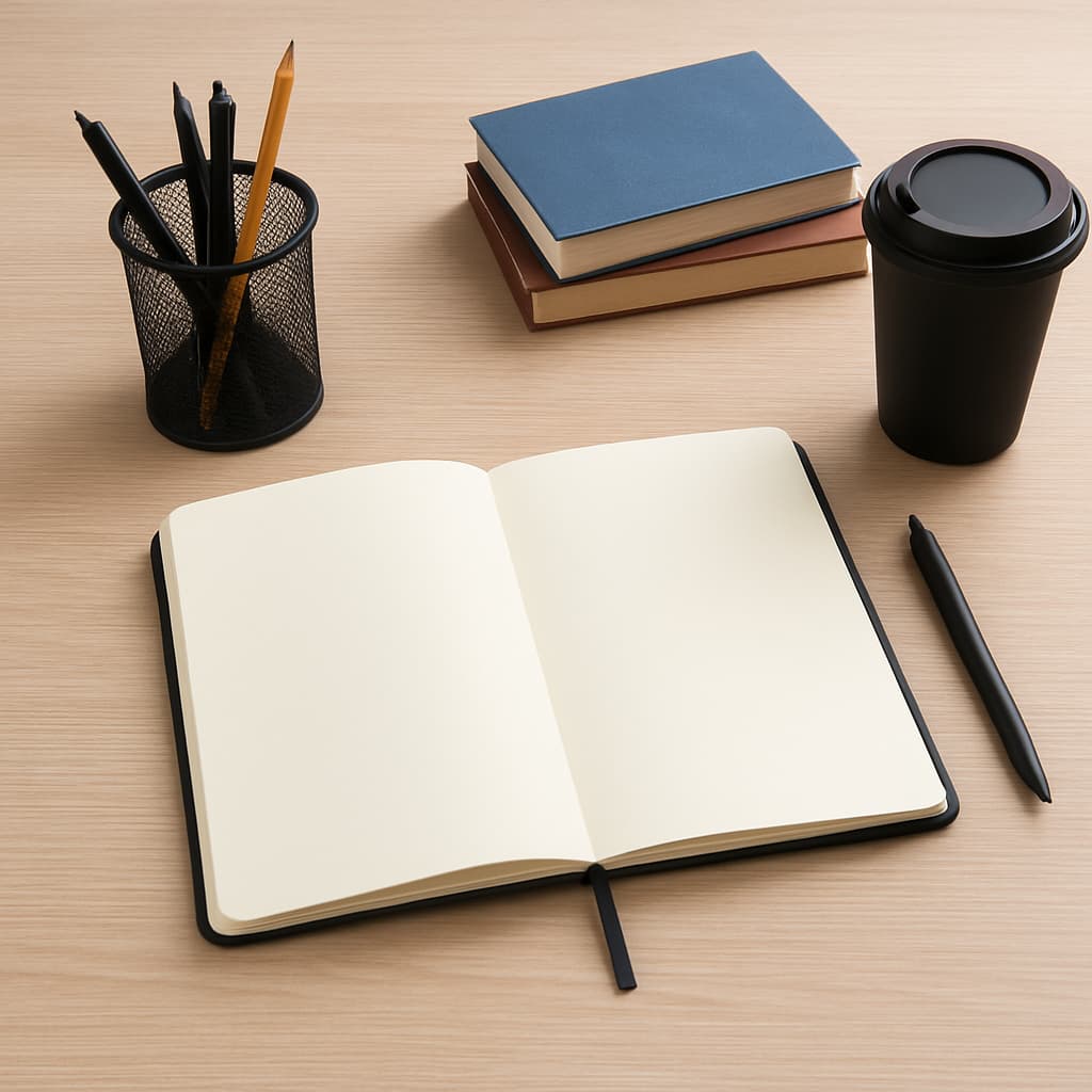 Caderneta Tipo Moleskine 17x13 Sketchbook Capa Emborrachada Sem Pauta