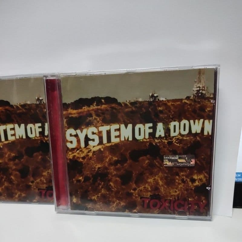 cd system of a down toxicity raridade novo lacrado