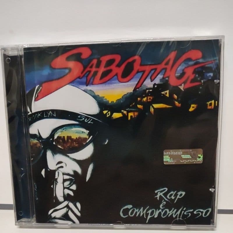 cd Sabotage rap e compromisso raridade novo lacrado