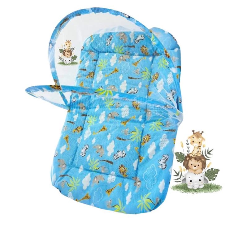 Berço portátil de Bebê com mosqueteiro