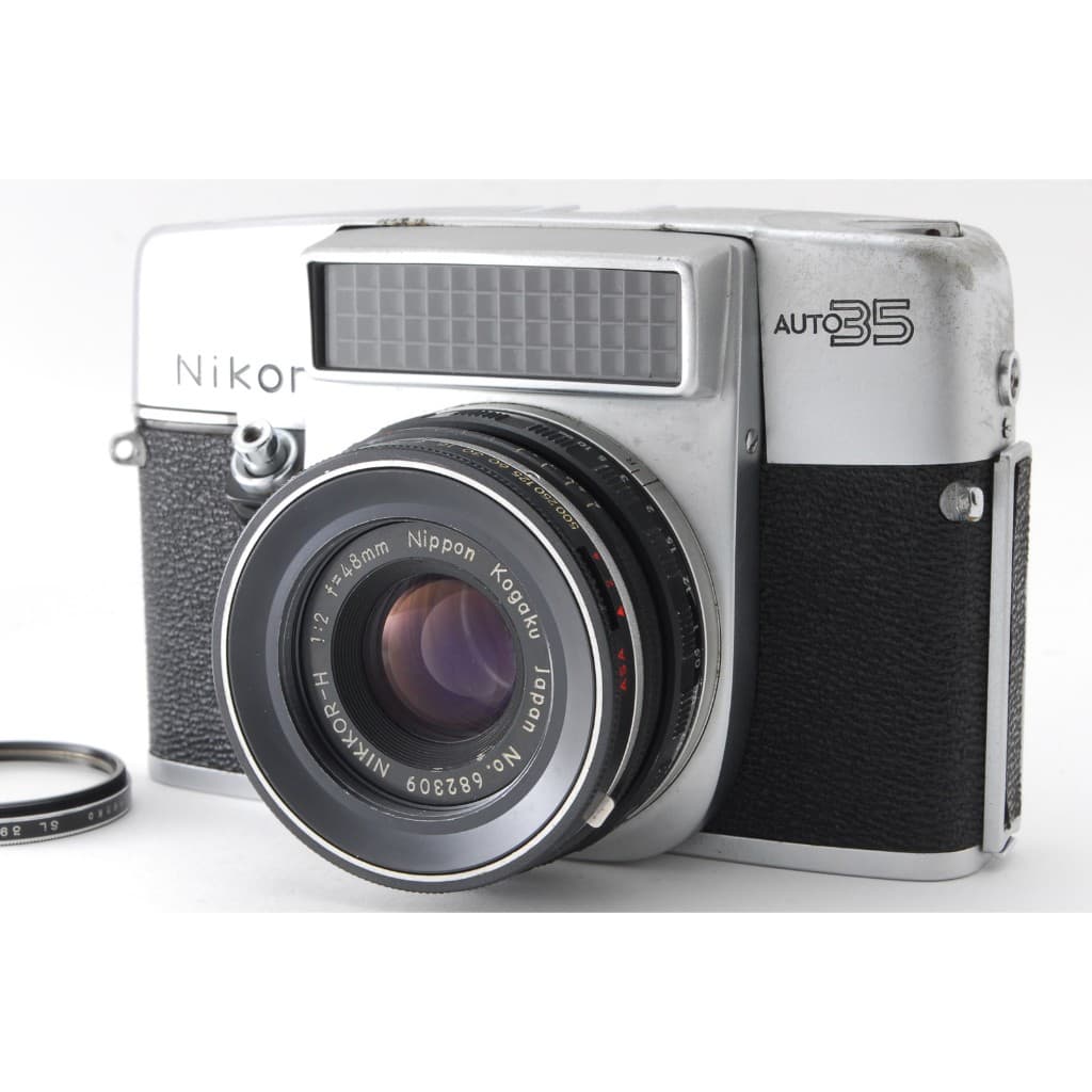 SUPER RARO EXC+5 Nikon Auto 35 Medidor de Luz FUNCIONA, Filtro de Lente do Japão