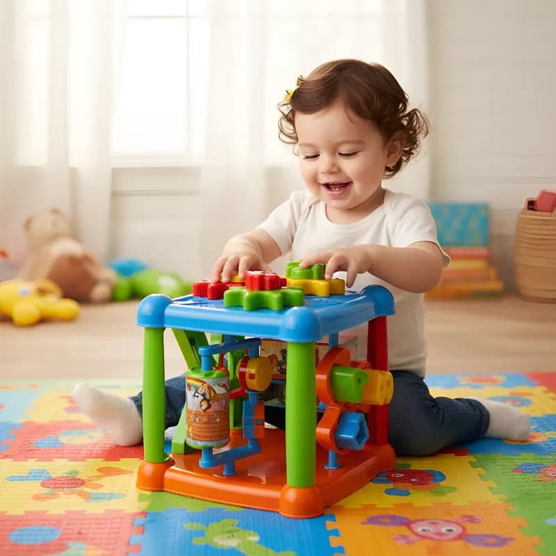 Brinquedo de Menino Blocos Interativos Educativo Letras e Peças Interativas Para Desenvolvimento Infantil