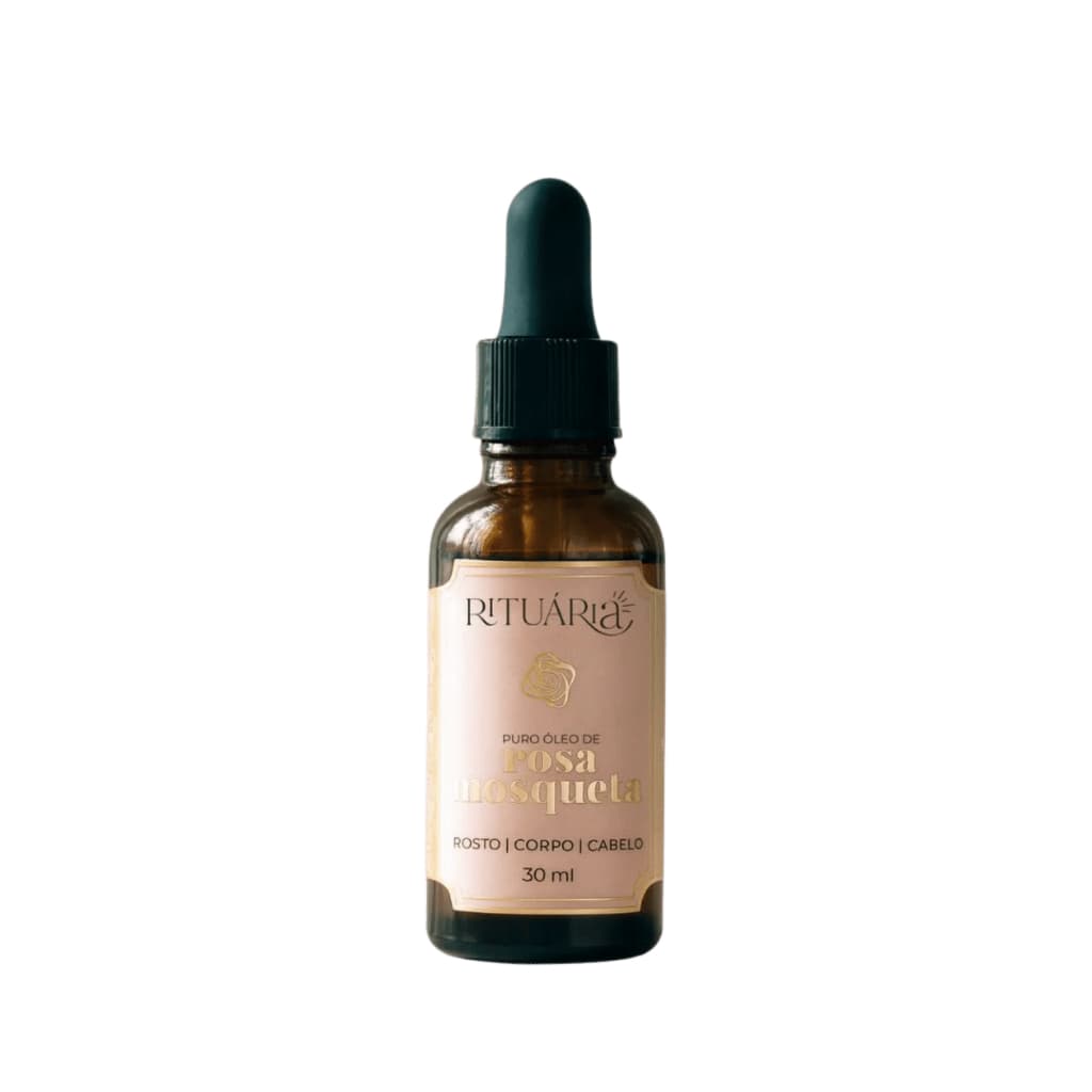 Puro Óleo de Rosa Mosqueta Rituária 30ml 100% Puro Natural Hidratação Profunda
