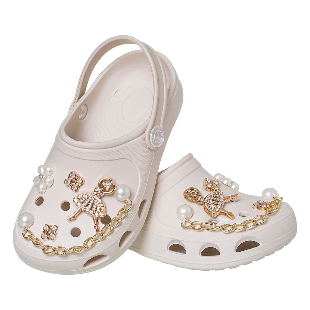 Sandália Infantil Babuche Com enfeitei Botons Sapato Confortável Modinha