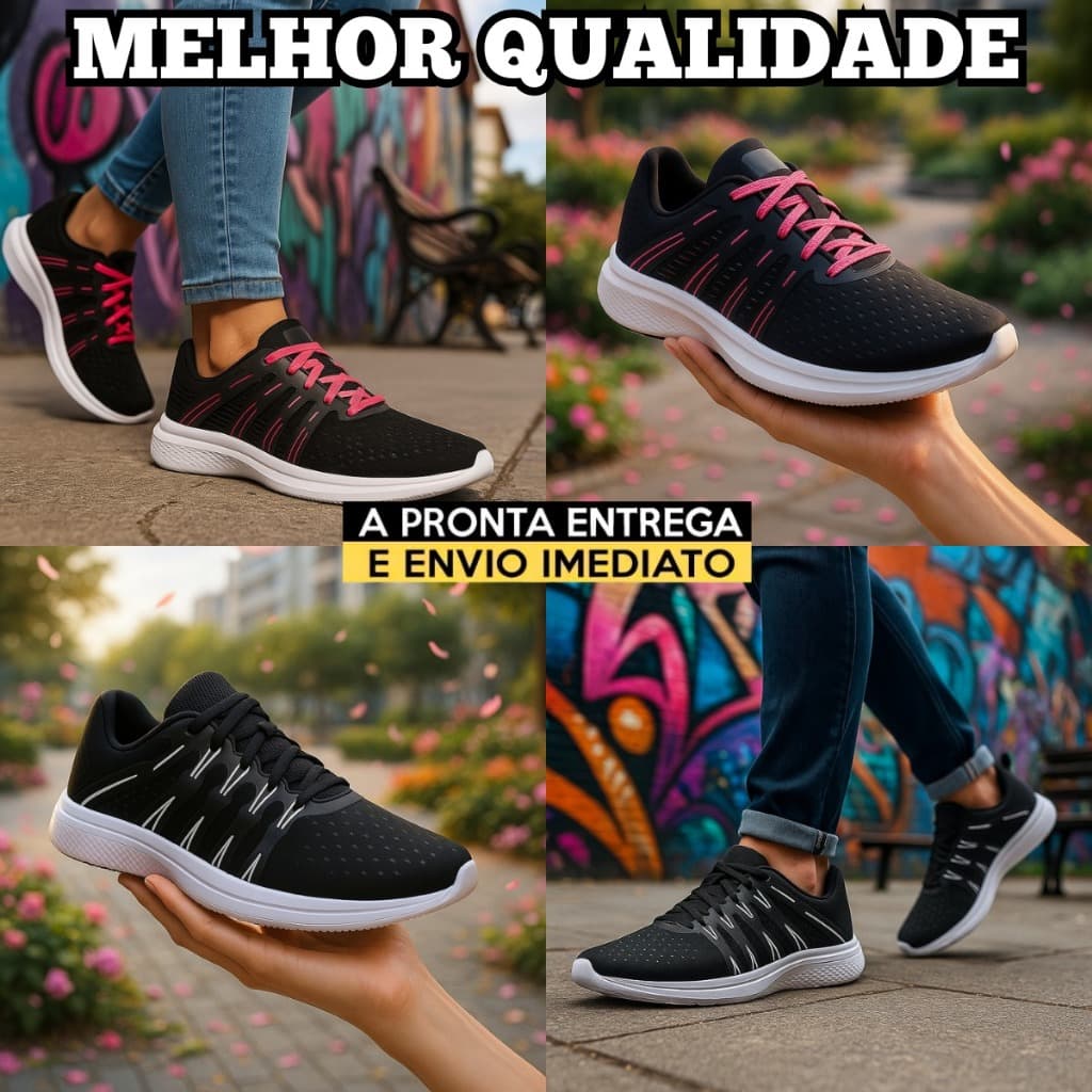 Tênis Olimp Esportivo Unissex Oli Confortável Caminhada Academia Corrida Casual Estilo Moderno