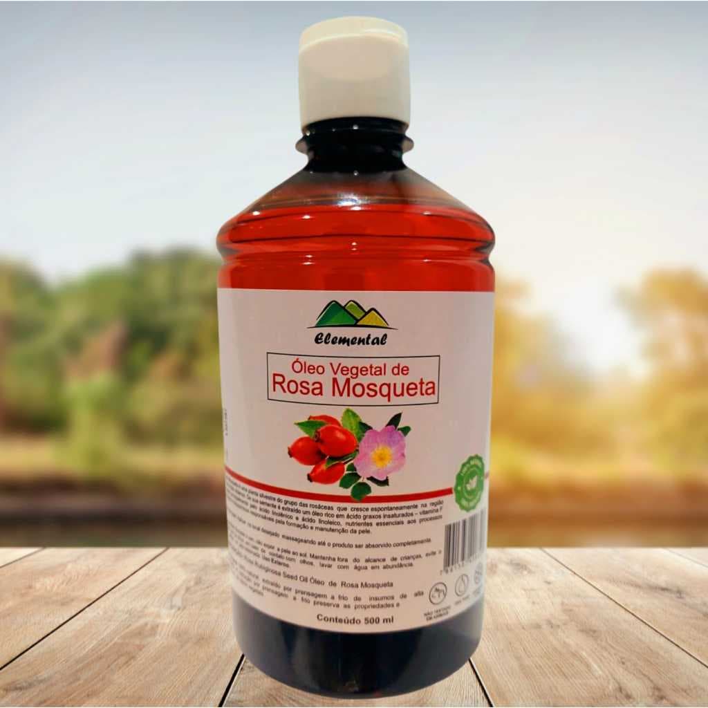 Óleo Vegetal De Rosa Mosqueta Prensado a Frio 500ml