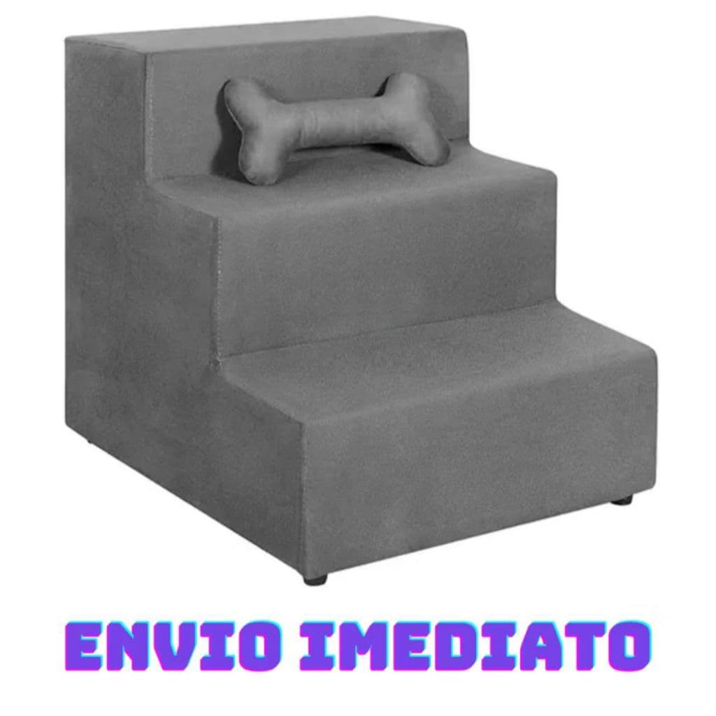 ENVIO IMEDIATO - Escada luxo Para Cachorro Gato Pet 3 Degraus