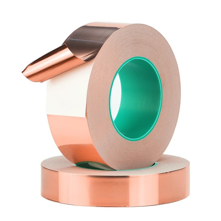 Fita cobre adesiva blindagem condutiva guitarra baixo elétrica eletrônica largura 50mm - metragem 1, 3 e 5m