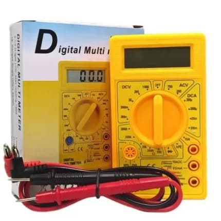 Multímetro Digital DT-830 com Bateria e Ponta de Teste  - 0490