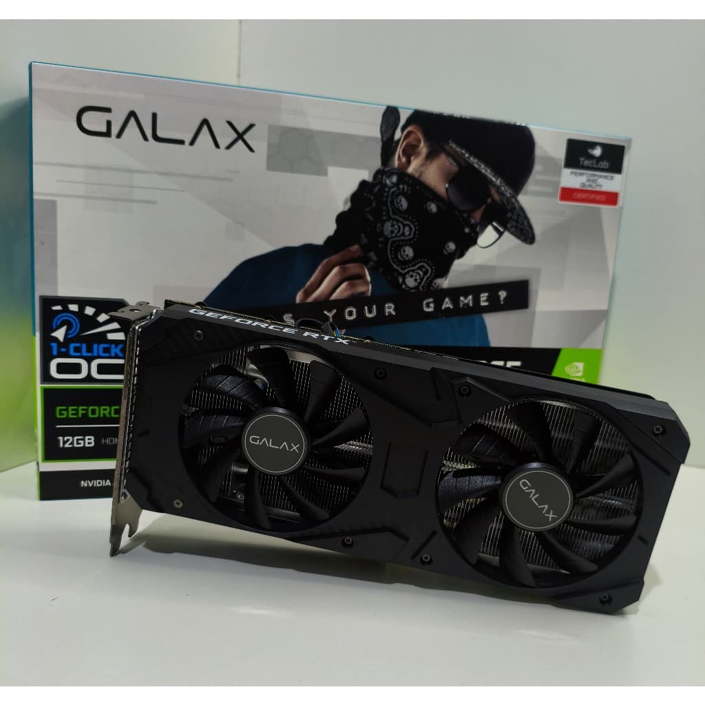 GALAX GeForce RTX 3060 12GB, NF e Garantia de 6 Meses, GDDR6 192-bits