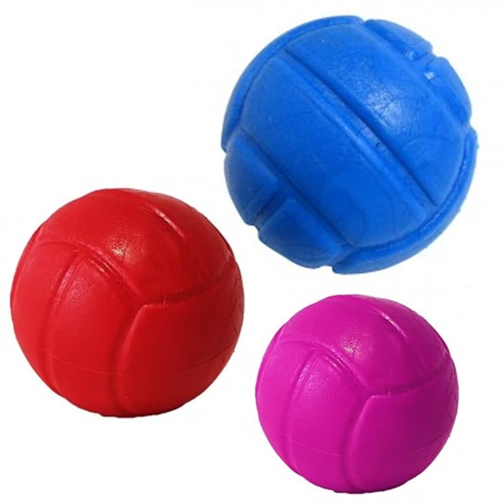 Bola Maciça Lisa Pula Pula para Cães Coloridas