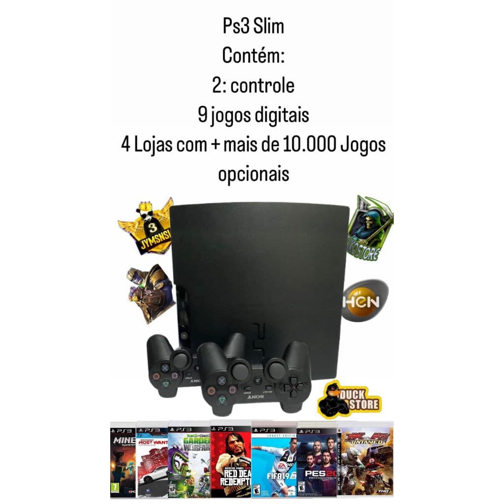 Ps3 Slim desbloqueado completo