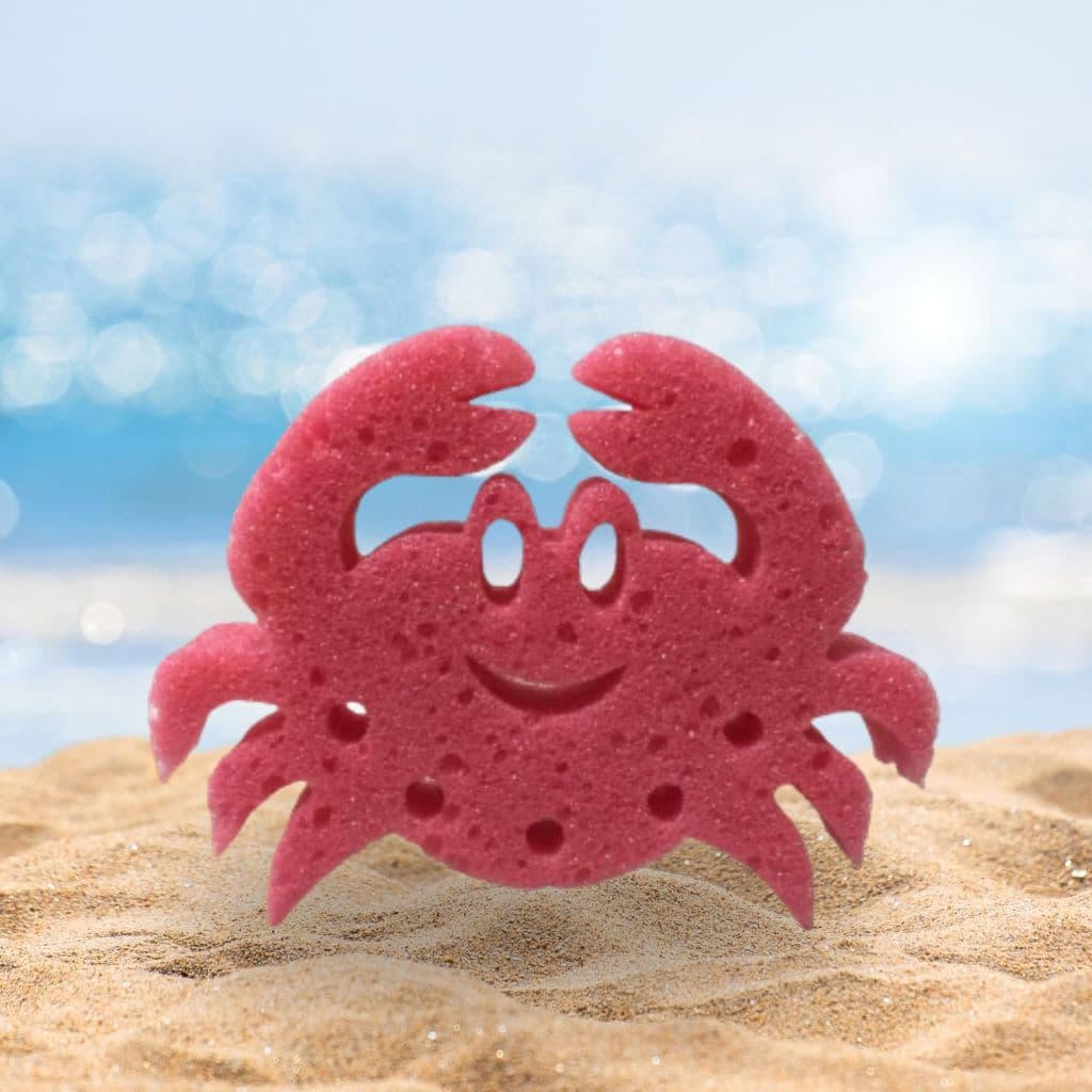 Bucha de Banho Infantil em Formato de Animais do Mar | Lembrancinha Criativa