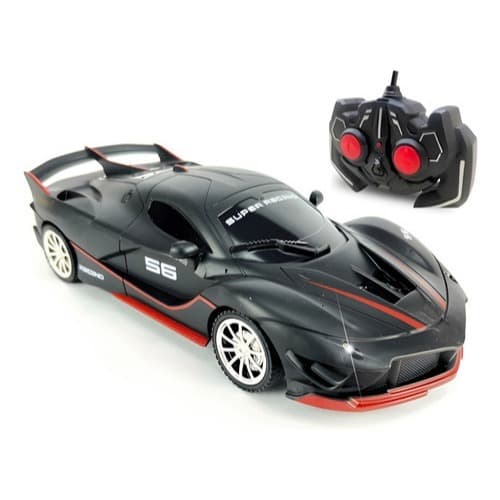 Carrinho de Controle Remoto Recarregável Carro Modelo Esportivo Ferrari Lamborghini Bugatti Corrida