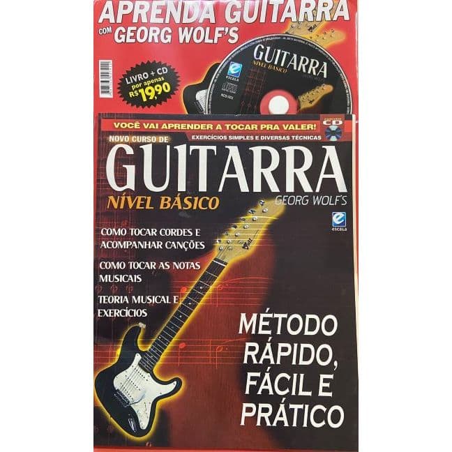 Novo Curso de Guitarra Georg Wolfs - Nivel Basico