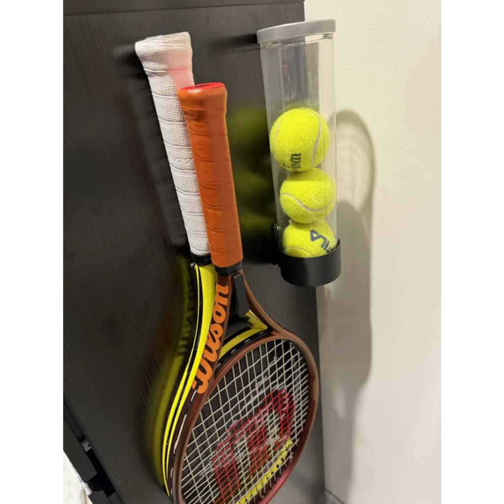 Suporte Organizador para 2 Raquetes de Tênis