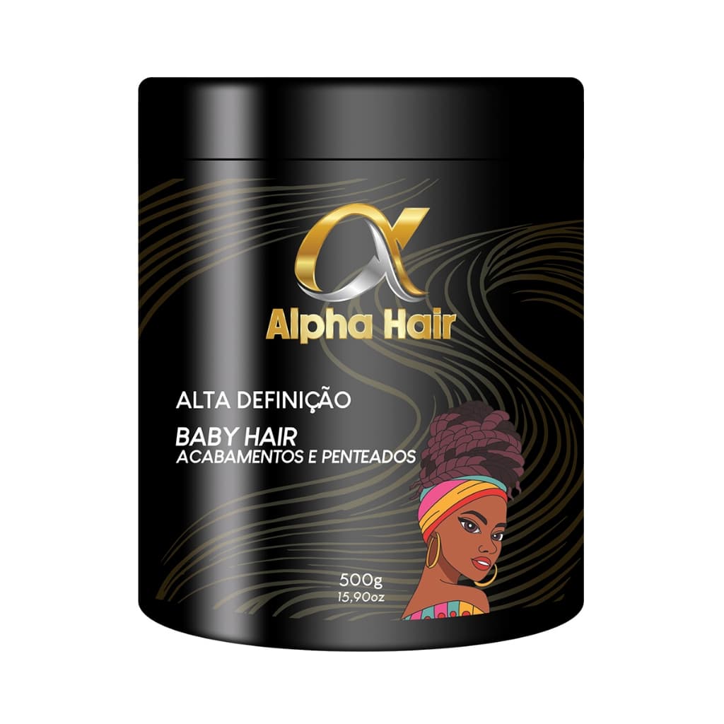 Pasta Modeladora Alpha Hair Trança Nagô E Baby Hair 500g