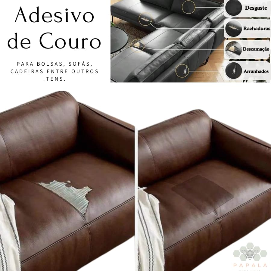 50cmX70cm Branco Adesivo Auto-Adesivo de Tecido de Couro Sofá de Reparo de Sofá de Couro