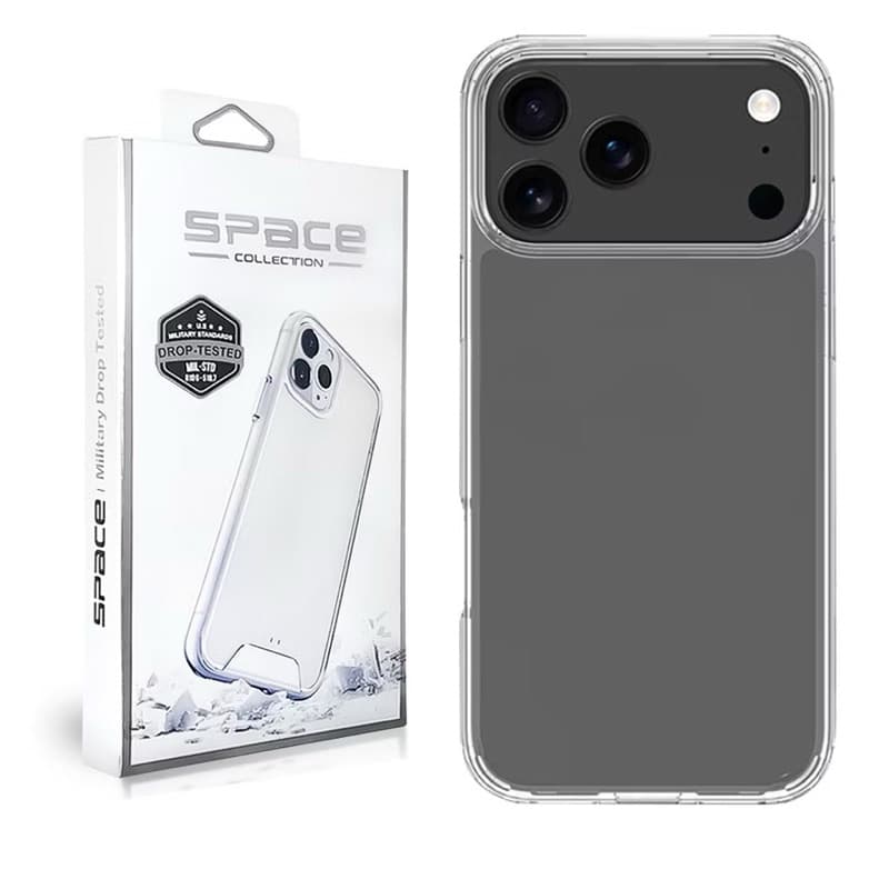 Capa Capinha SPACE Ultra Transparente Para IPhone 17 / 17 air / 17 pro / 17 pro max