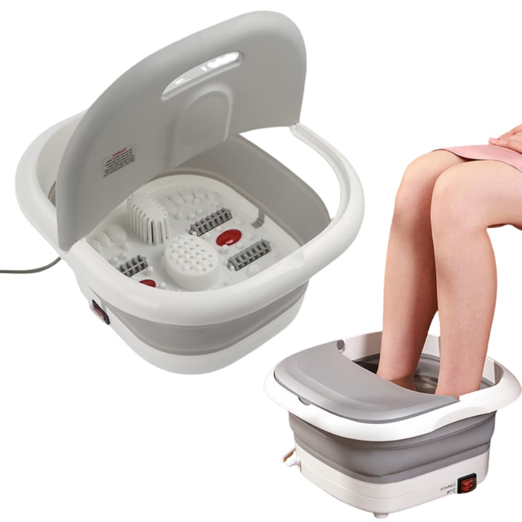 Hidromassagem Spa Dos Pés Elétrico Massagem Aquecimento Infravermelho Roletes  Voltagem 110V 7L