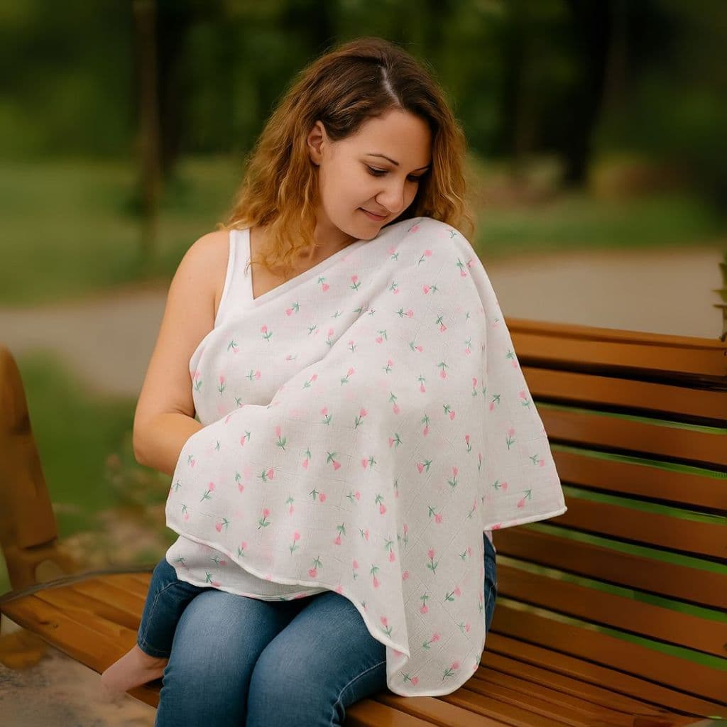 Kit 3 Fralda Pano de Ombro Bebe Com Bainha 100% algodão Enxoval Maternidade