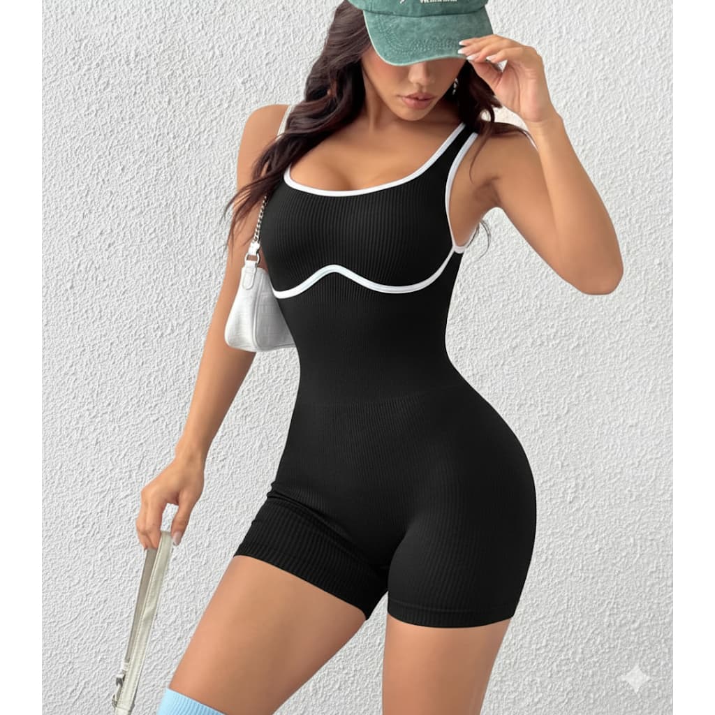 Macaquinho Fitness Feminino – Conforto, Estilo e Performance