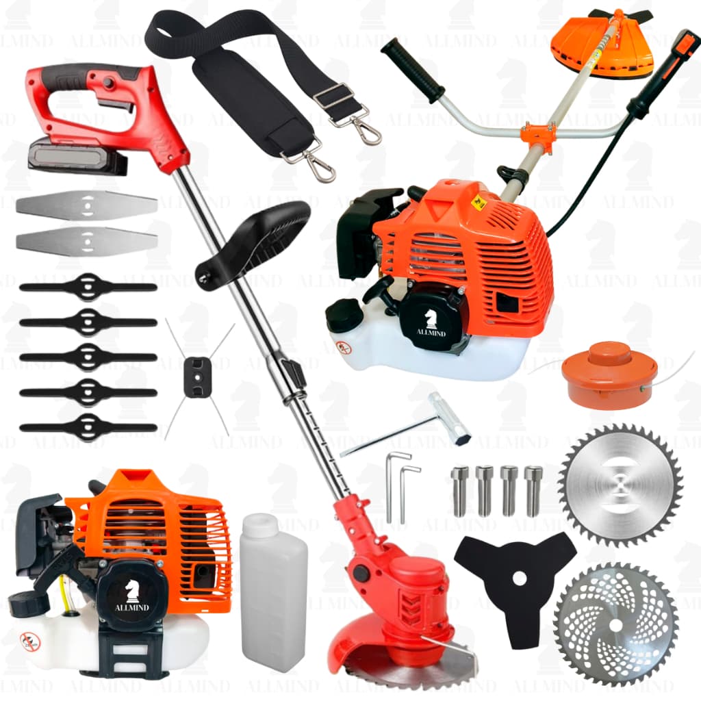 Roçadeira A Gasolina Aparador Cortador de Grama de Jardim Profissional