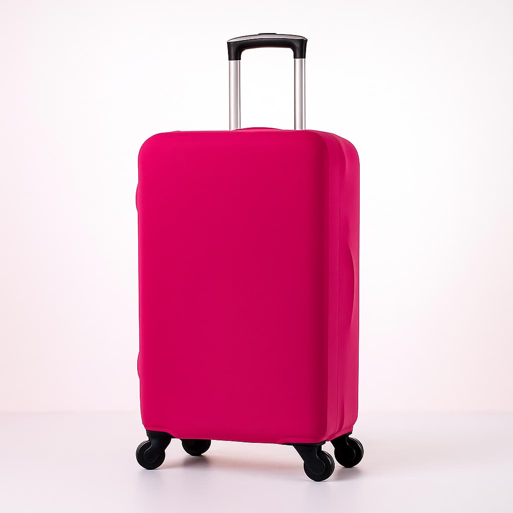 Capa De Mala De Viagem Protetora Suplex Resistente Reforçada Pink Protetora de Bagagem