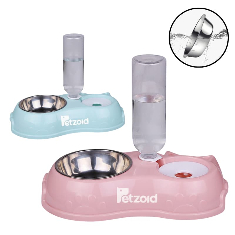 Comedouro E Bebedouro Automático Para Cães Gatos Pet Filhotes