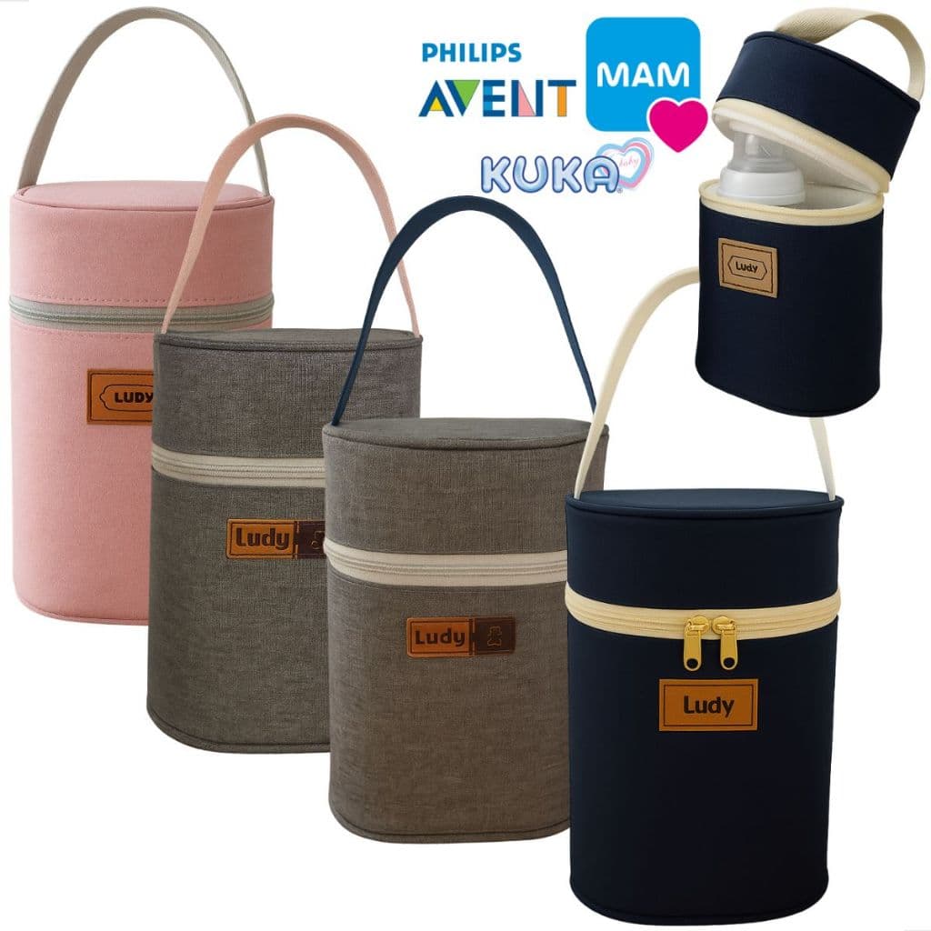 Porta Mamadeira Com Isopor Removível Para Limpeza Bolsa Maternidade Térmico Compatível Com Mam Avent Kuka Térmico