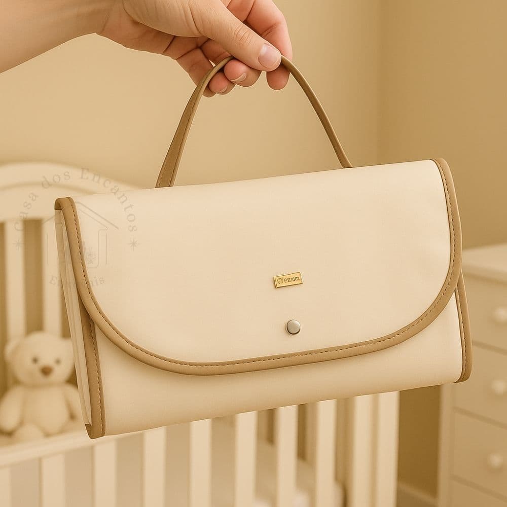 Trocador Carteira Portátil para Bebê – Dobrável e Compacto