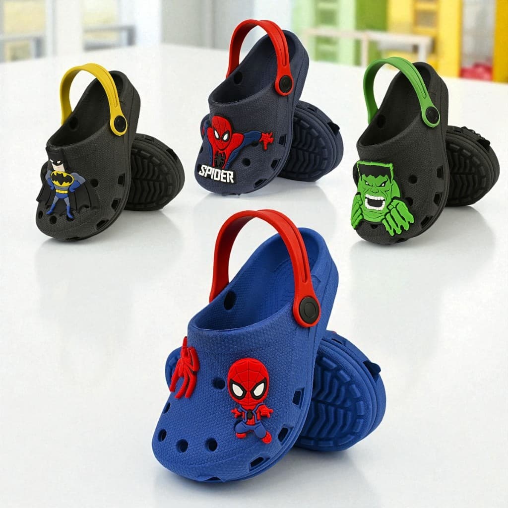 Babuche Infantil Menino Personagens Sandália Chinelo Confortável Masculino