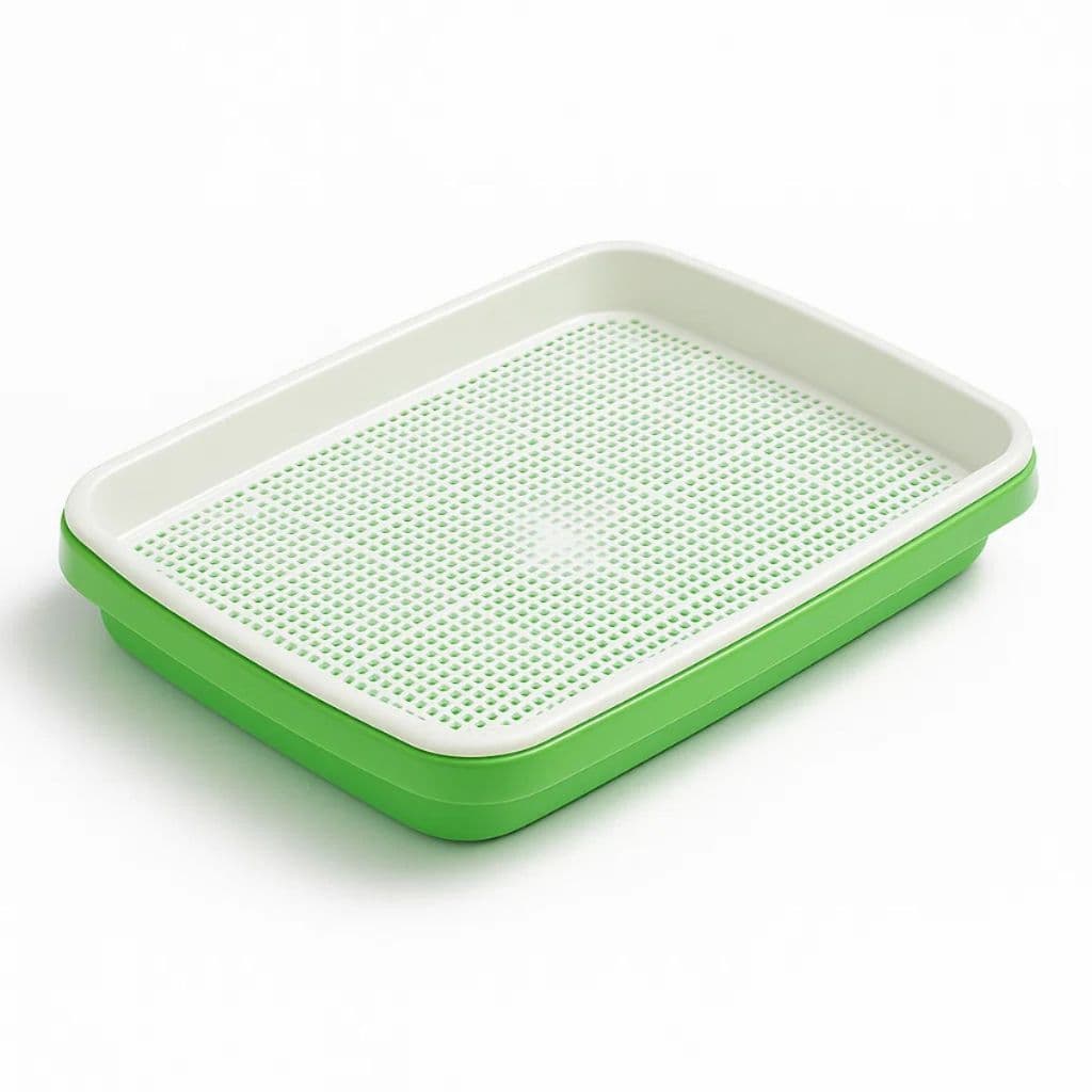 Bandeja Sementeira Germinação Mudas Hortaliças Plantas Sementes Microverdes Plantio Compacto