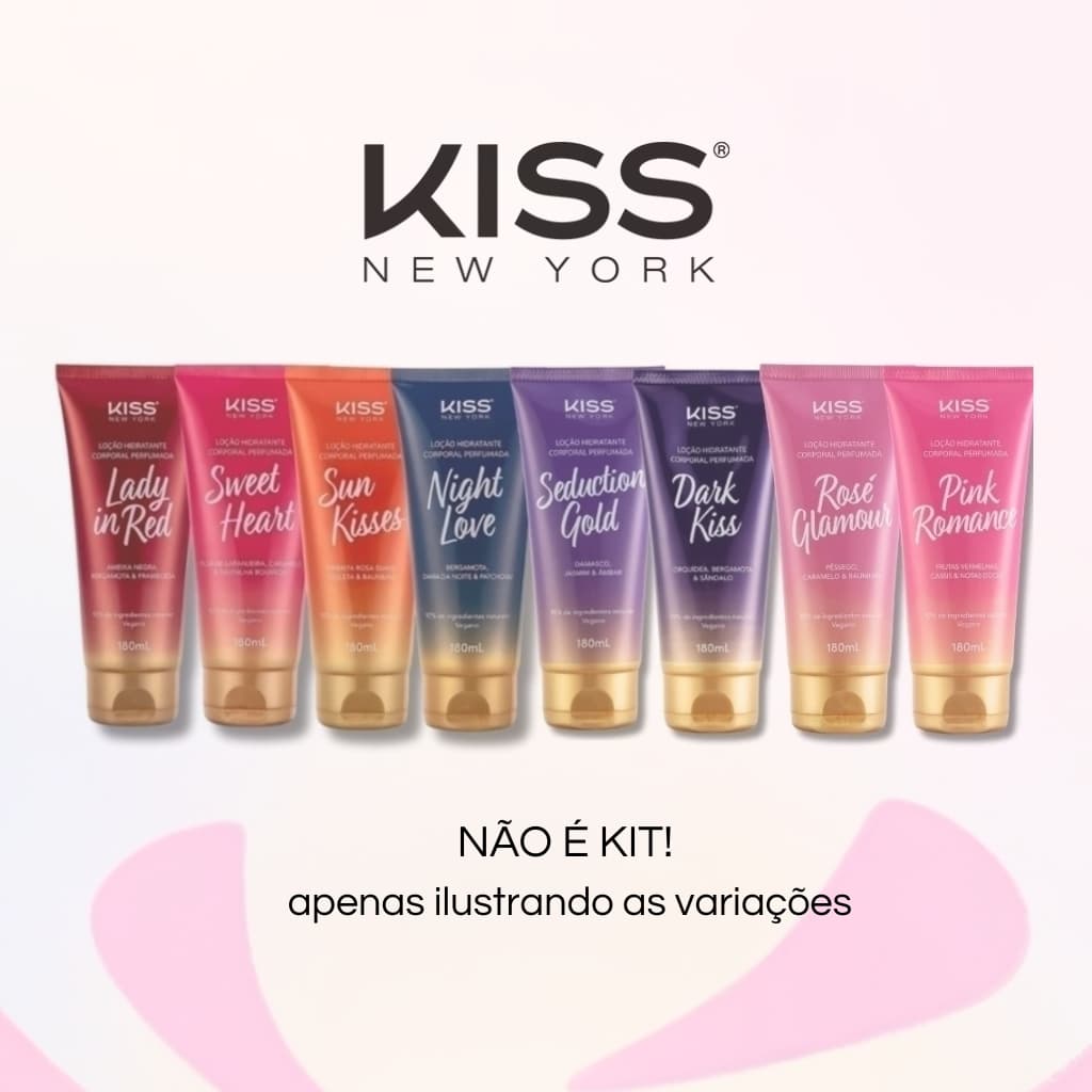 Loção Hidratante Corporal Kiss New York