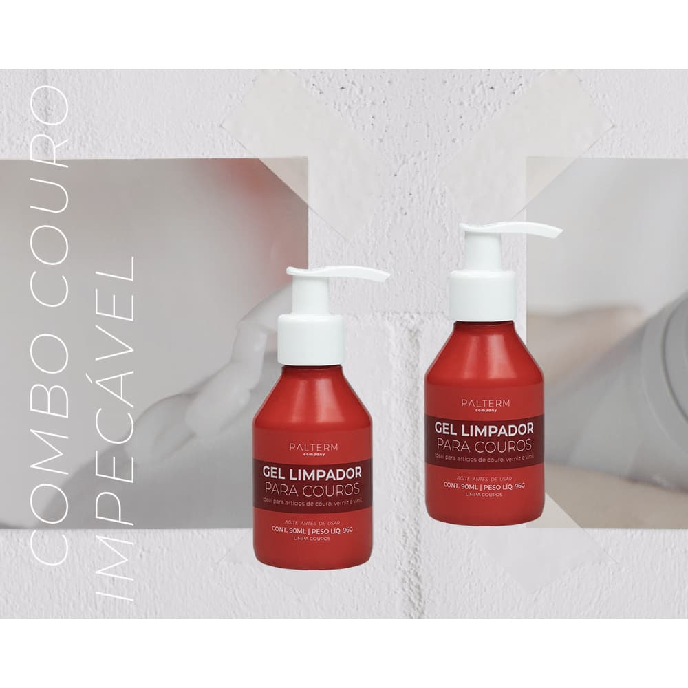 GEL LIMPADOR PALTERM LIMPEZA PROFUNDA PARA CALÇADOS