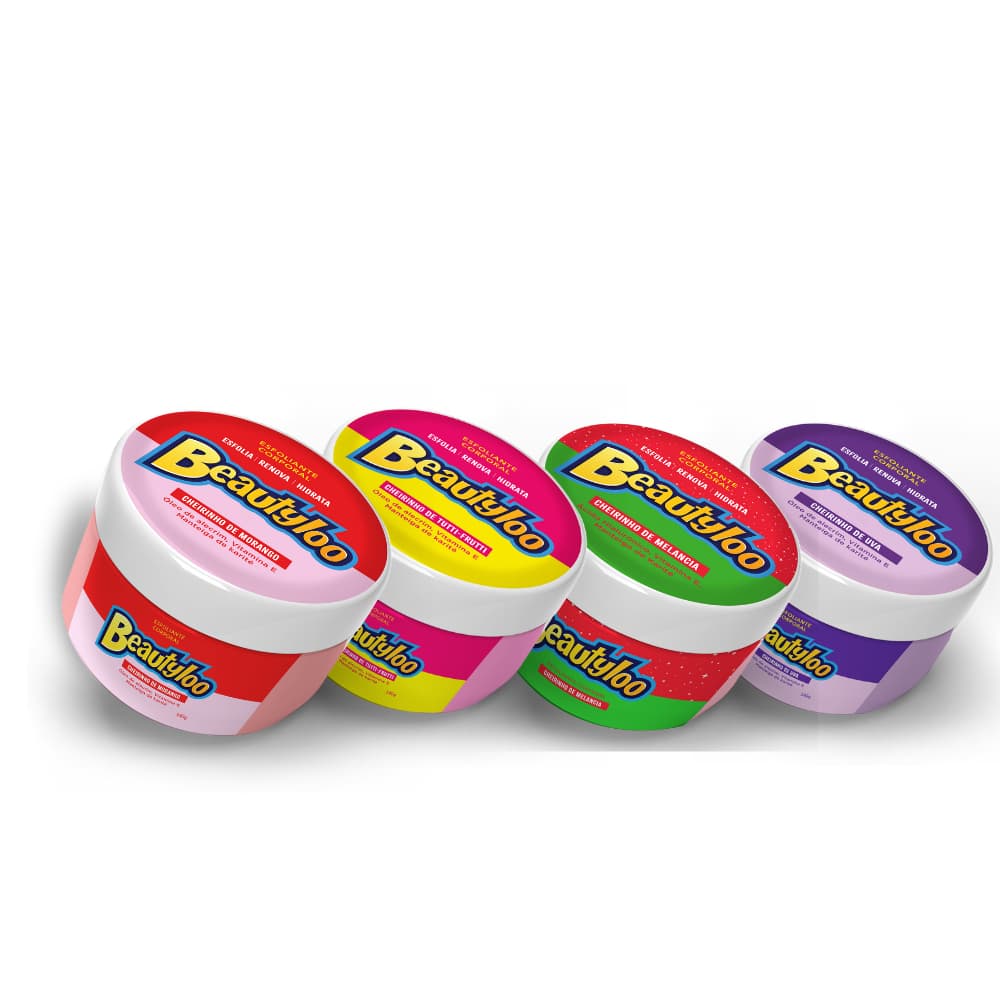 Esfoliante Corporal Aroma de Chieclete Beautyloo Face Beautiful 240g