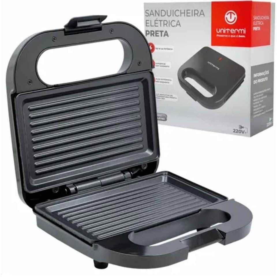 Sanduicheira Elétrica Unitermi 220volts tamanho Padrão)