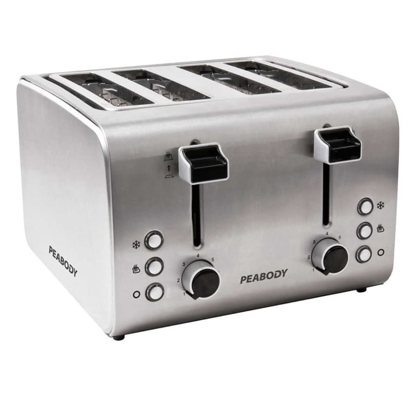 Torradeira Inox 4 Fatias Peabody 127V