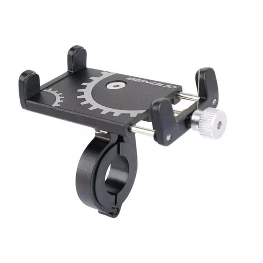 Suporte de Celular GPS Universal para Bike, Moto e Bicicleta - Alumínio Resistente e Ajustável