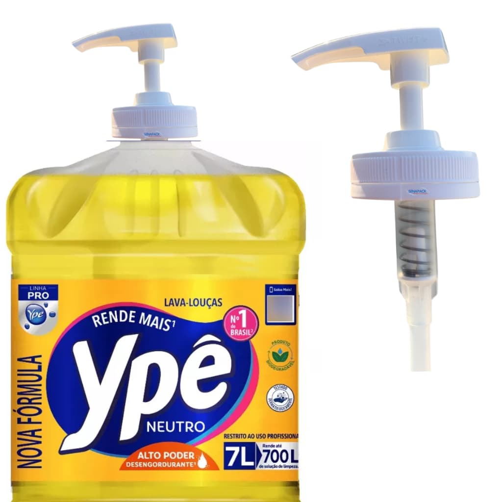 2 Valvulas Pump Dosadora Alta vazão 4ml Rosca 48 Galão PET de Catchup Sabão Ipê e outros