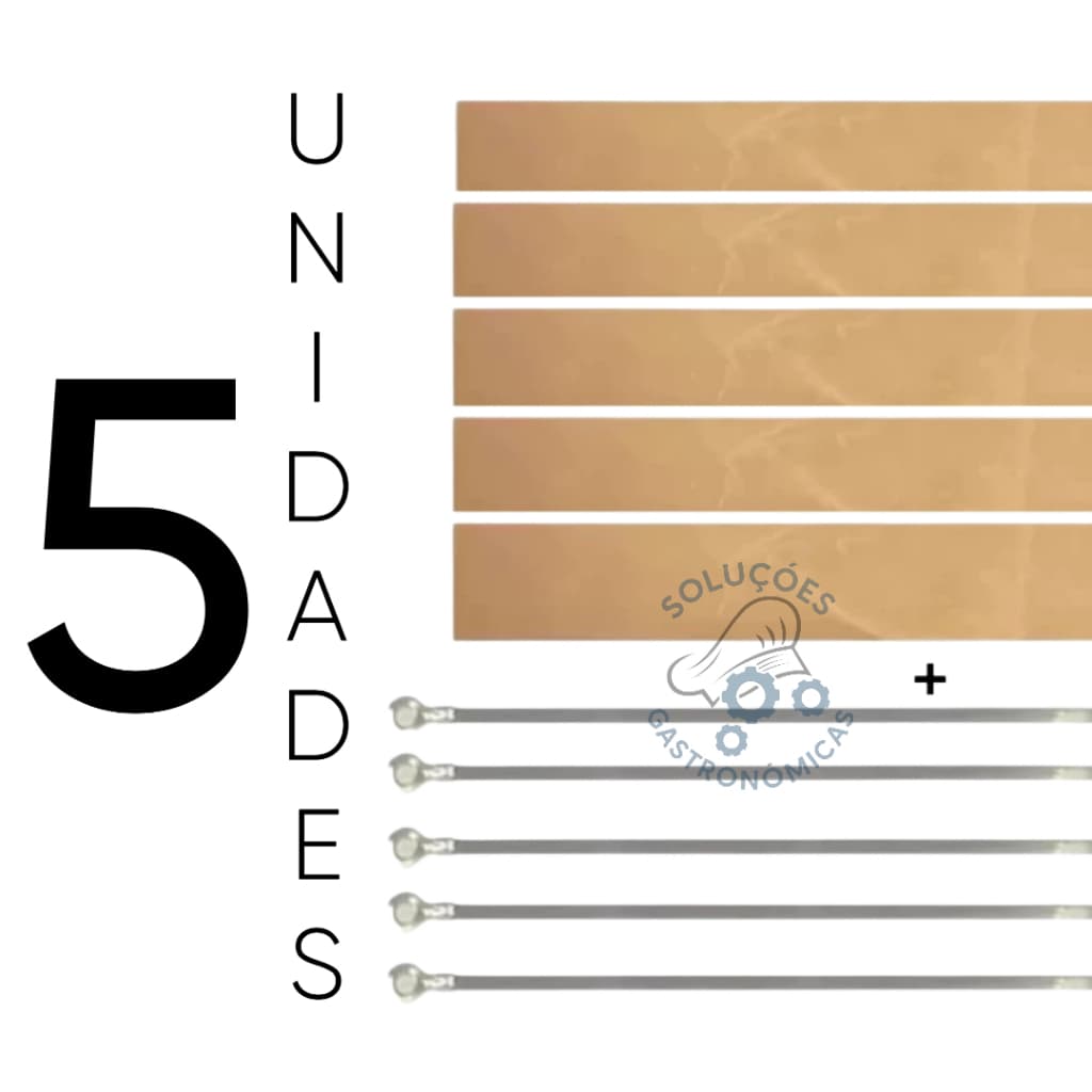 Kit 5 Fio Teflon Refil Resistência P/ Seladora Manual