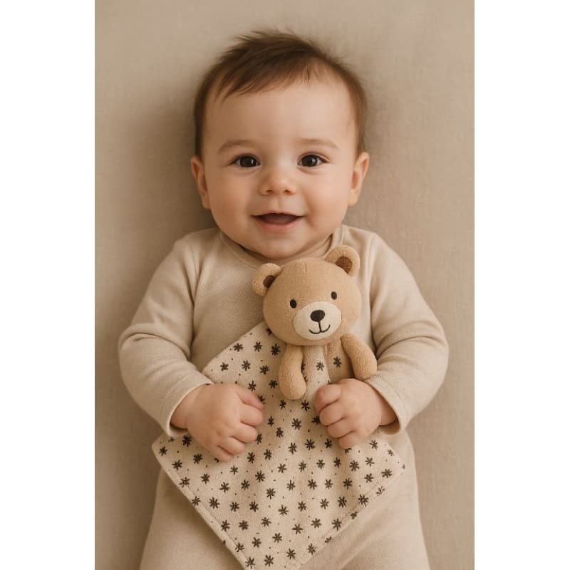 Naninha Bebe Cheirinho C/ Prendedor de Chupeta Antialérgica Menino Menina Unissex