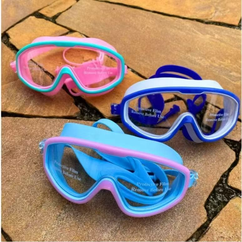 Óculos De Natação Para Crianças Antiembaçante Sem Vazamento Óculos De Natação Transparentes Para Meninos E Meninas