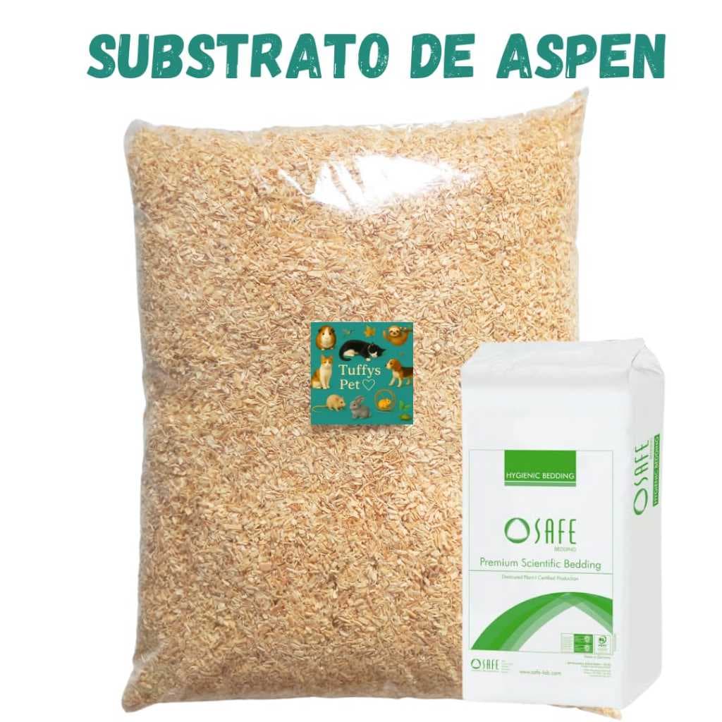 Substrato Aspen Flakes 500g (4L) para Hamster Gerbil Roedores Répteis