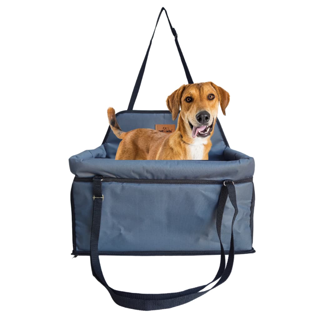 Assento Pet de Carro Cadeira Transporte Para Cachorro Gato Até 15kg
