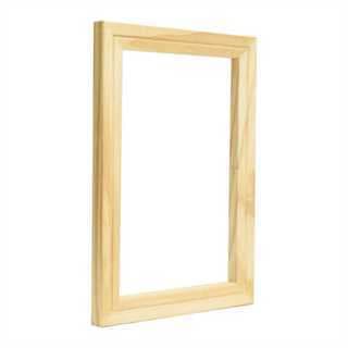 01 Chassis Bastidor De Madeira 60x80  Cm Para Tela De Pintura