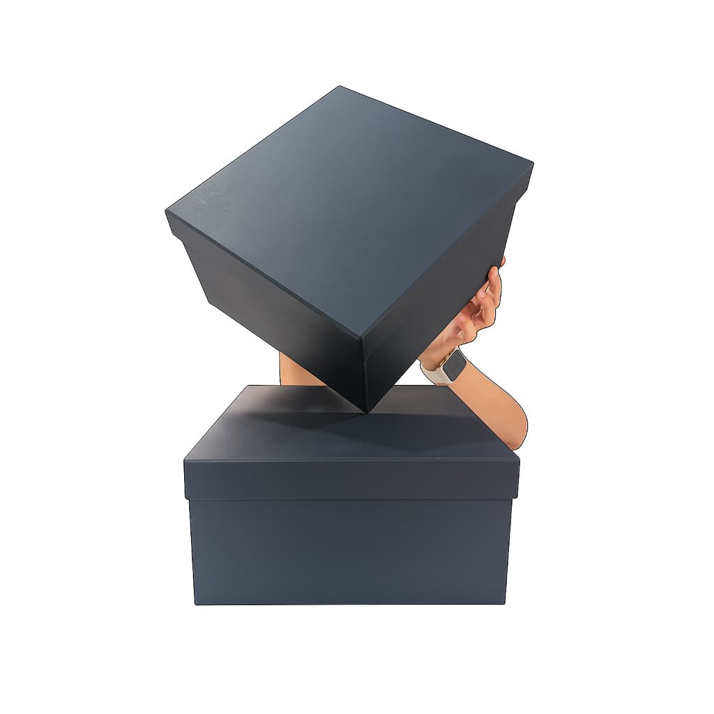 CAIXA PRESENTE RÍGIDA CARTONADA 30x30x14 ORGANIZADORA VARIAS CORES