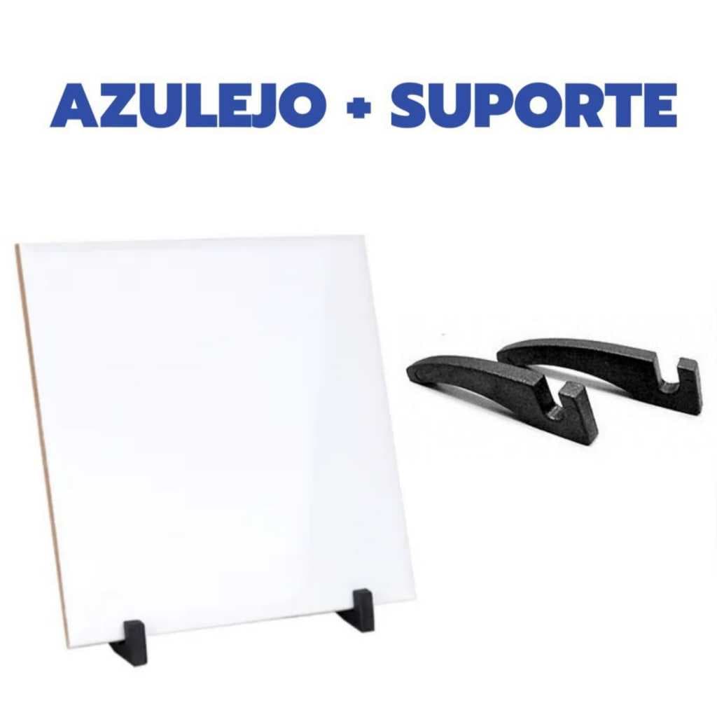 20 Azulejos Eliane Para Sublimação 10x10 + Suporte